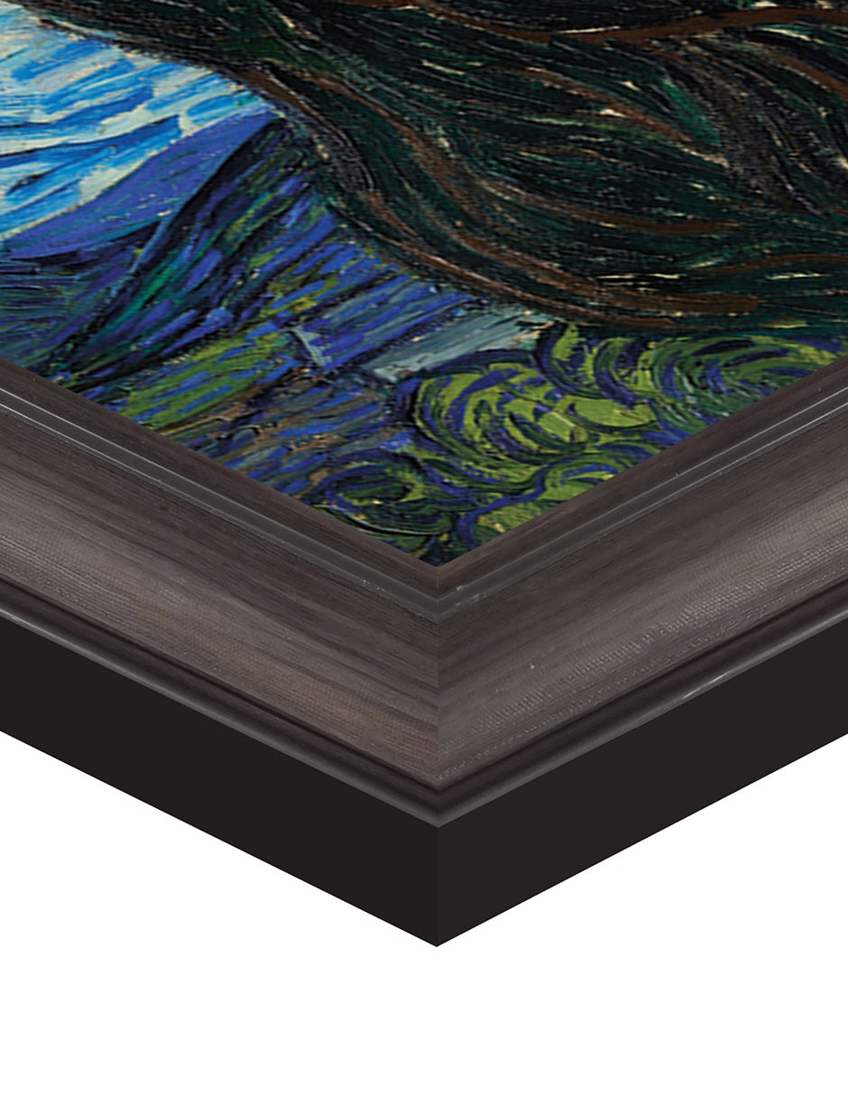 Cuadro decorativo La noche estrellada (1889 de Vincent Van Gogh técnica mixta 6