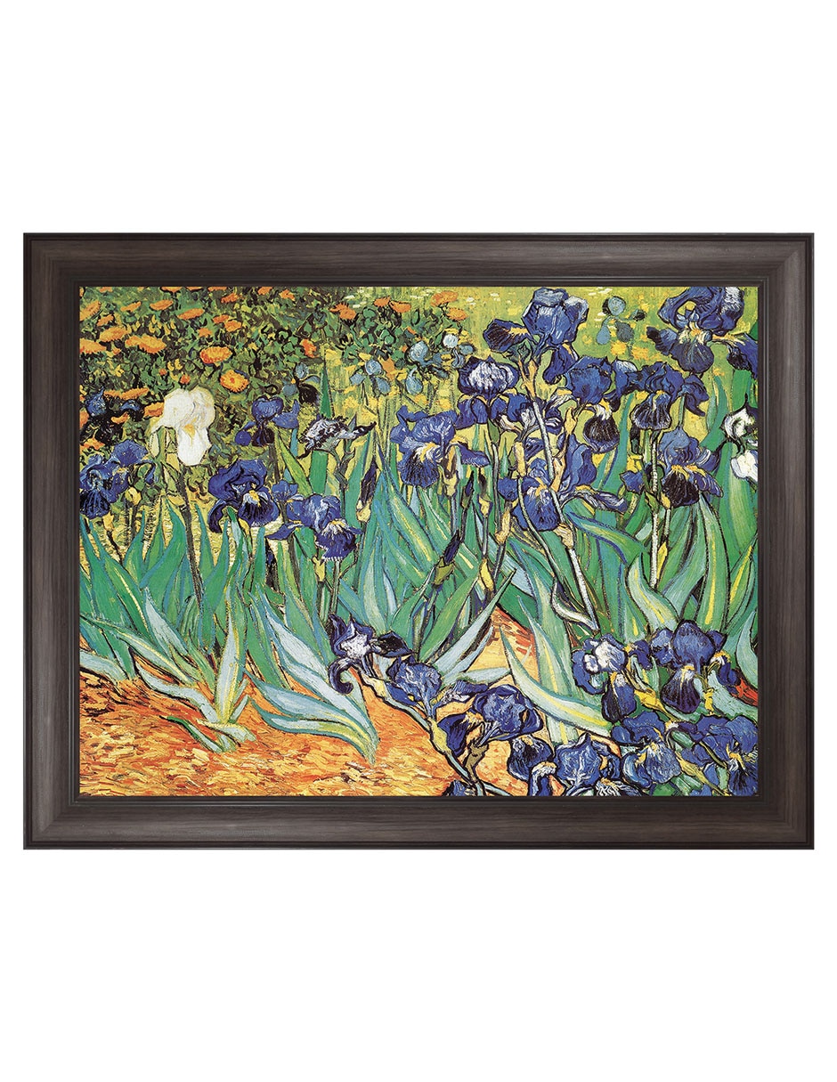 Cuadro decorativo Van Gogh – Jardín de iris de Portfolio Arts Group técnica mixta Cuadro decorativo Van Gogh – Jardín de iris de Portfolio Arts Group técnica mixta