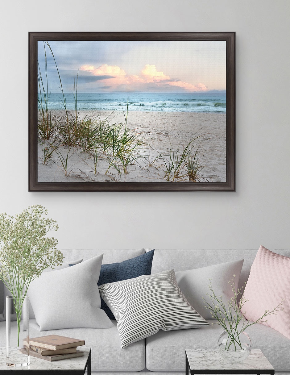Cuadro decorativo Madera flotante de playa de Nan técnica mixta 2
