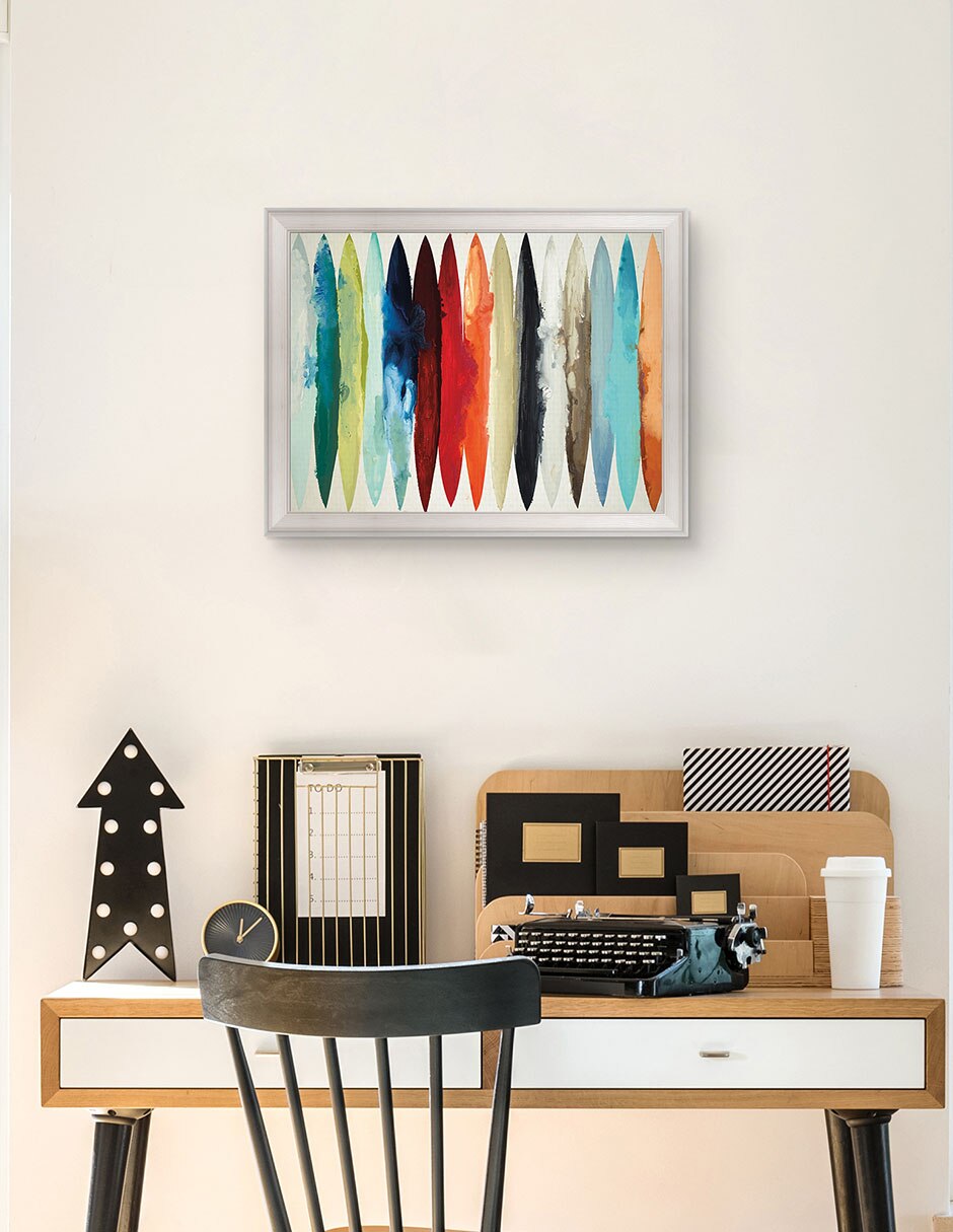 Cuadro decorativo Flujo constante de Randy Hibberd técnica mixta 5