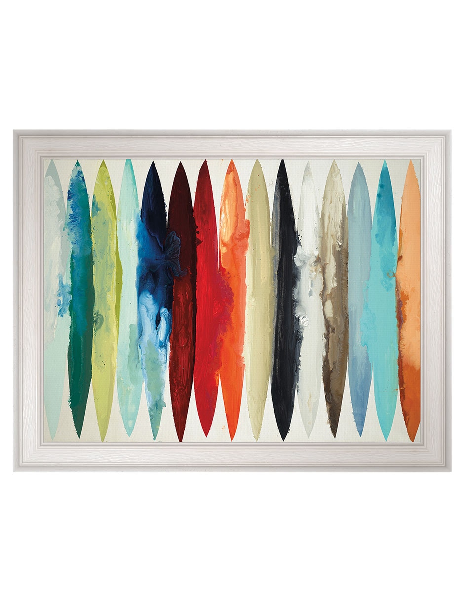 Cuadro decorativo Flujo constante de Randy Hibberd técnica mixta
