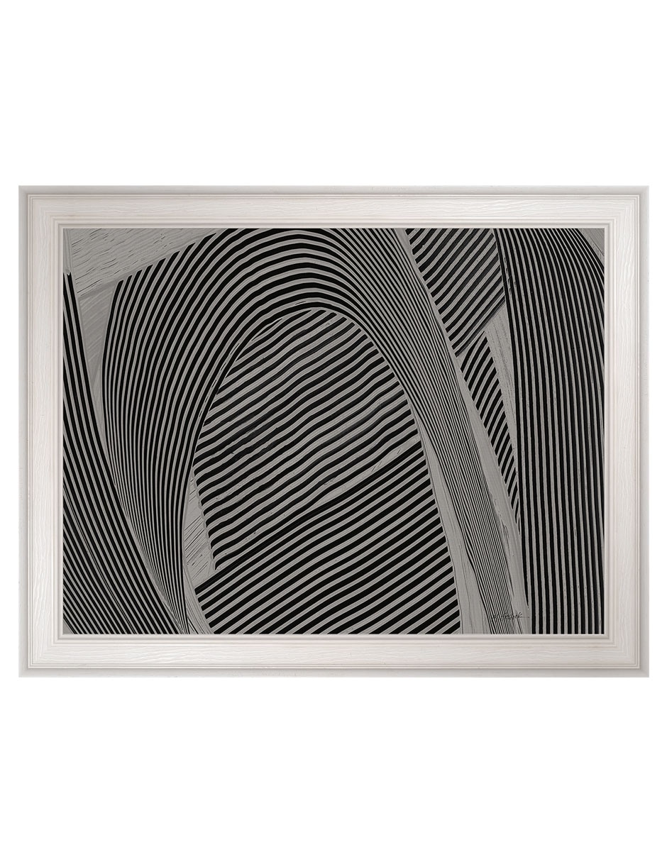 Cuadro decorativo Tejido gris I de Mike Schick técnica mixta