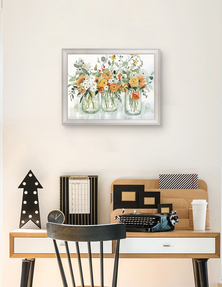 Cuadro decorativo Tres bellezas de Carol Robinson técnica mixta 4