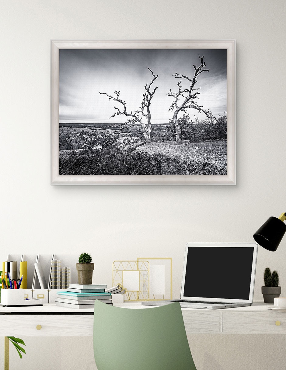 Cuadro decorativo Vista encantada de Andy Crawford técnica mixta 3
