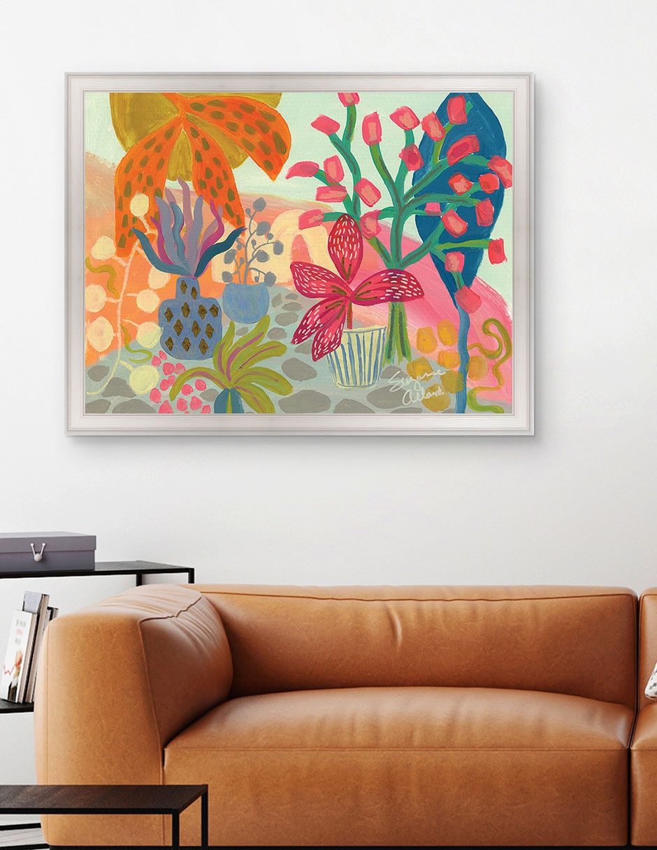 Cuadro decorativo En la veranda de Suzanne Allard técnica mixta 4