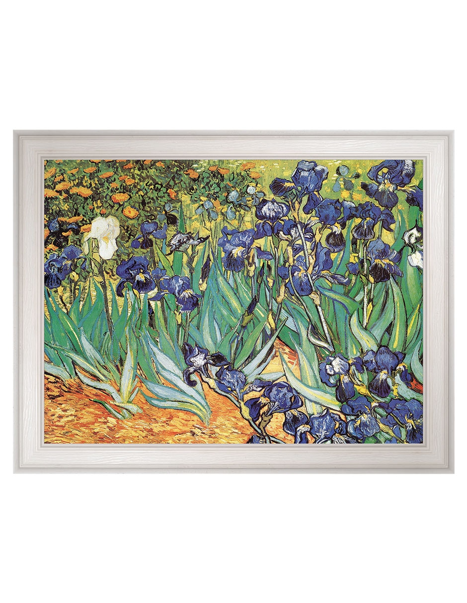 Cuadro decorativo Van Gogh – Jardín de iris de Portfolio Arts Group técnica mixta Cuadro decorativo Van Gogh – Jardín de iris de Portfolio Arts Group técnica mixta