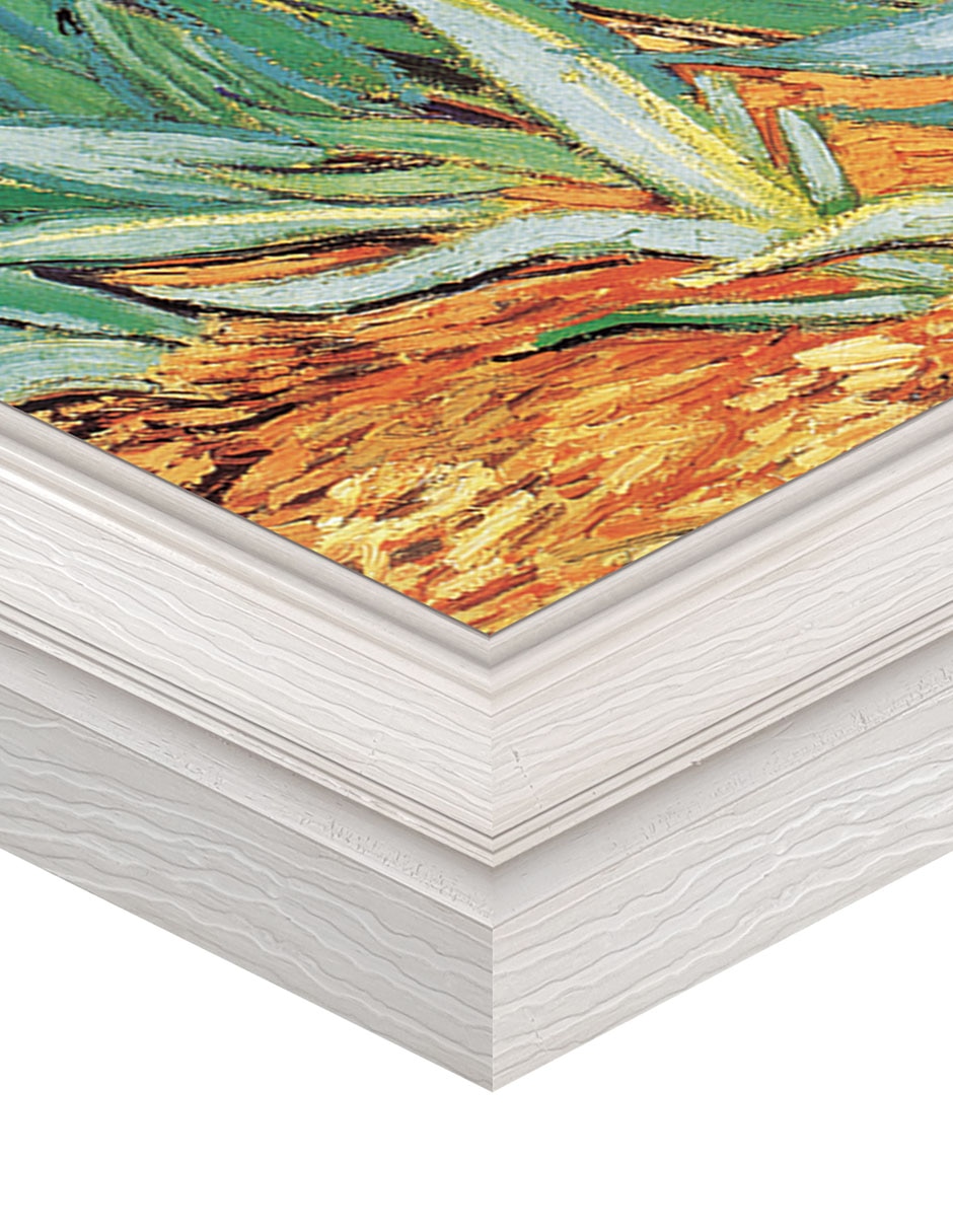 Cuadro decorativo Van Gogh – Jardín de iris de Portfolio Arts Group técnica mixta 5