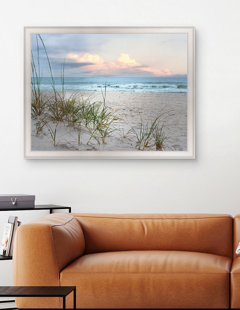Cuadro decorativo Madera flotante de playa de Nan técnica mixta 4