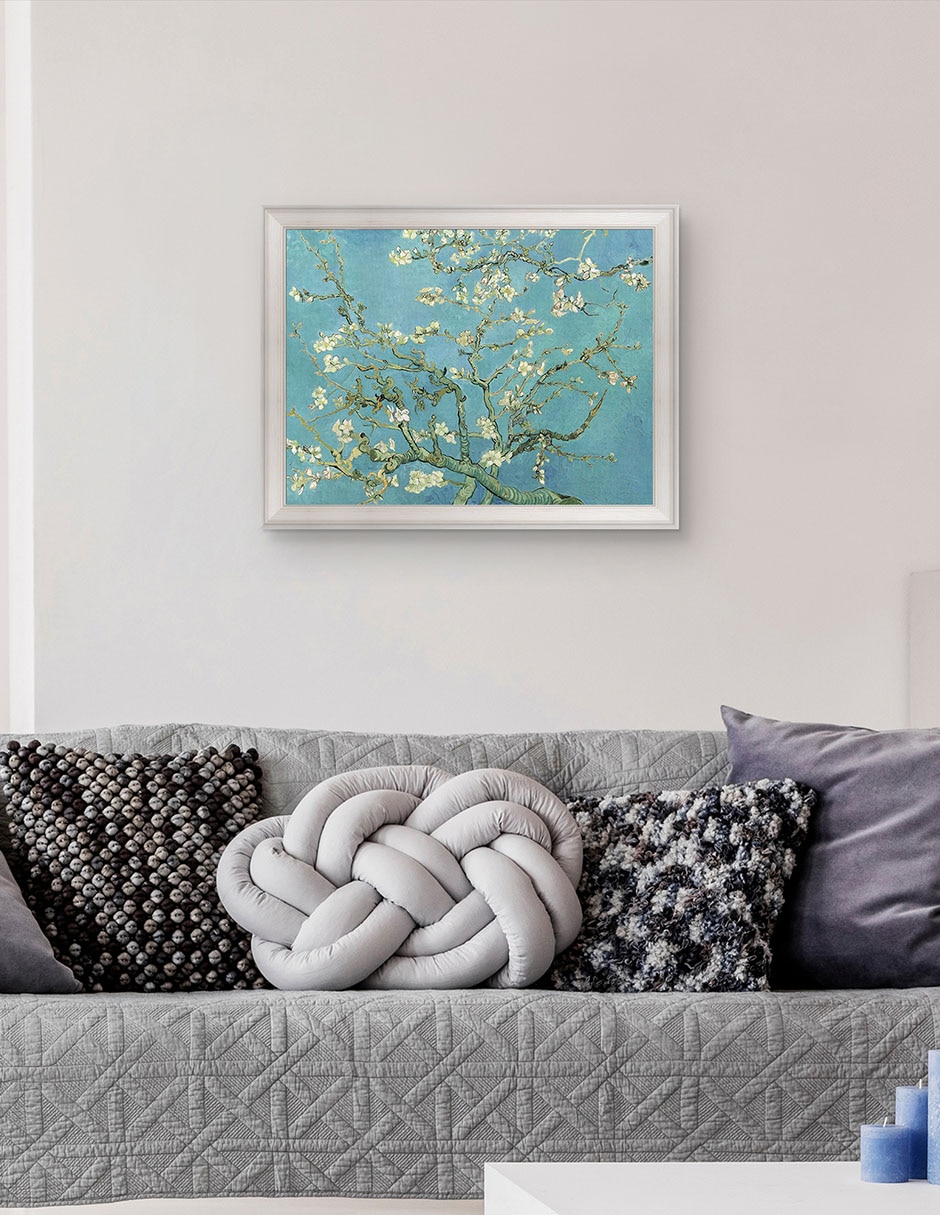 Cuadro decorativo Almendros en flor, 1890 de Vincent Van Gogh técnica mixta 2