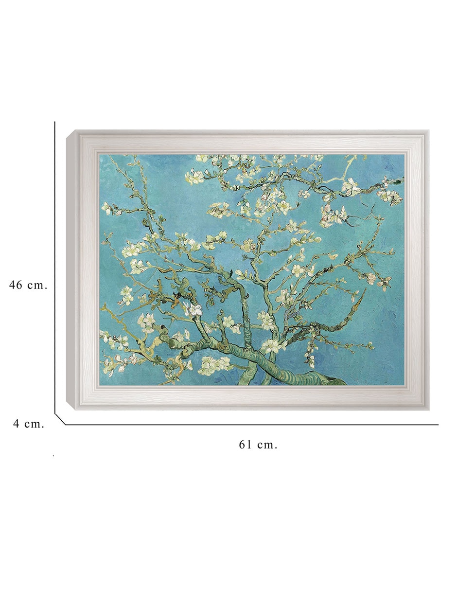 Cuadro decorativo Almendros en flor, 1890 de Vincent Van Gogh técnica mixta 6
