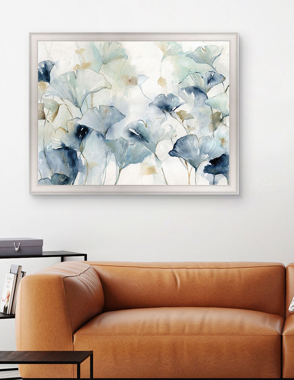 Cuadro decorativo Ginkgo en esplendor de Carol Robinson técnica mixta 5