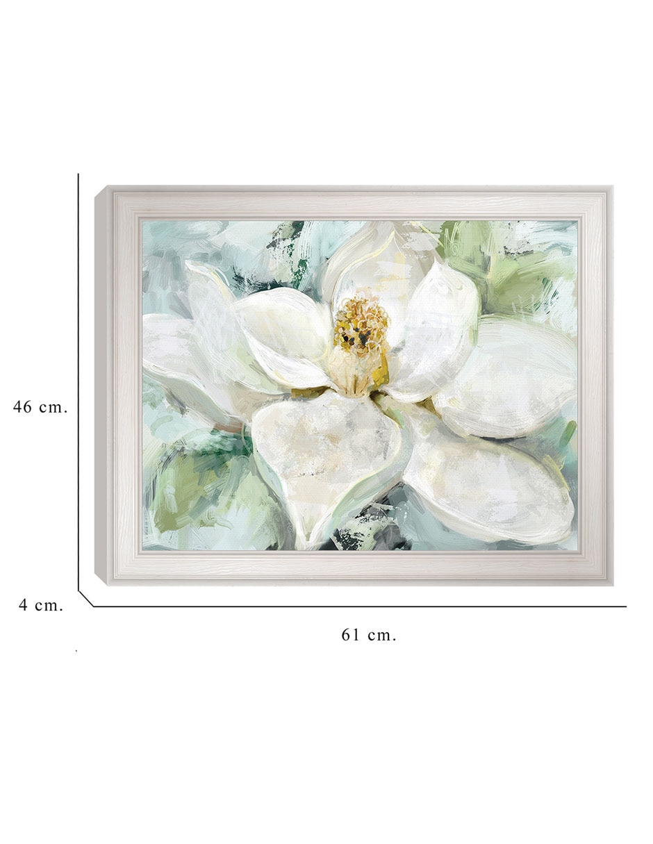 Cuadro decorativo Magnolia al amanecer de Studio Arts técnica mixta 6