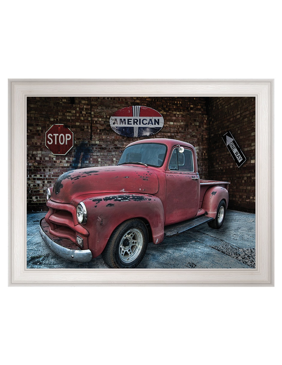 Cuadro decorativo Camioneta Chevrolet 1954 de Lori Hutchison técnica mixta Cuadro decorativo Camioneta Chevrolet 1954 de Lori Hutchison técnica mixta