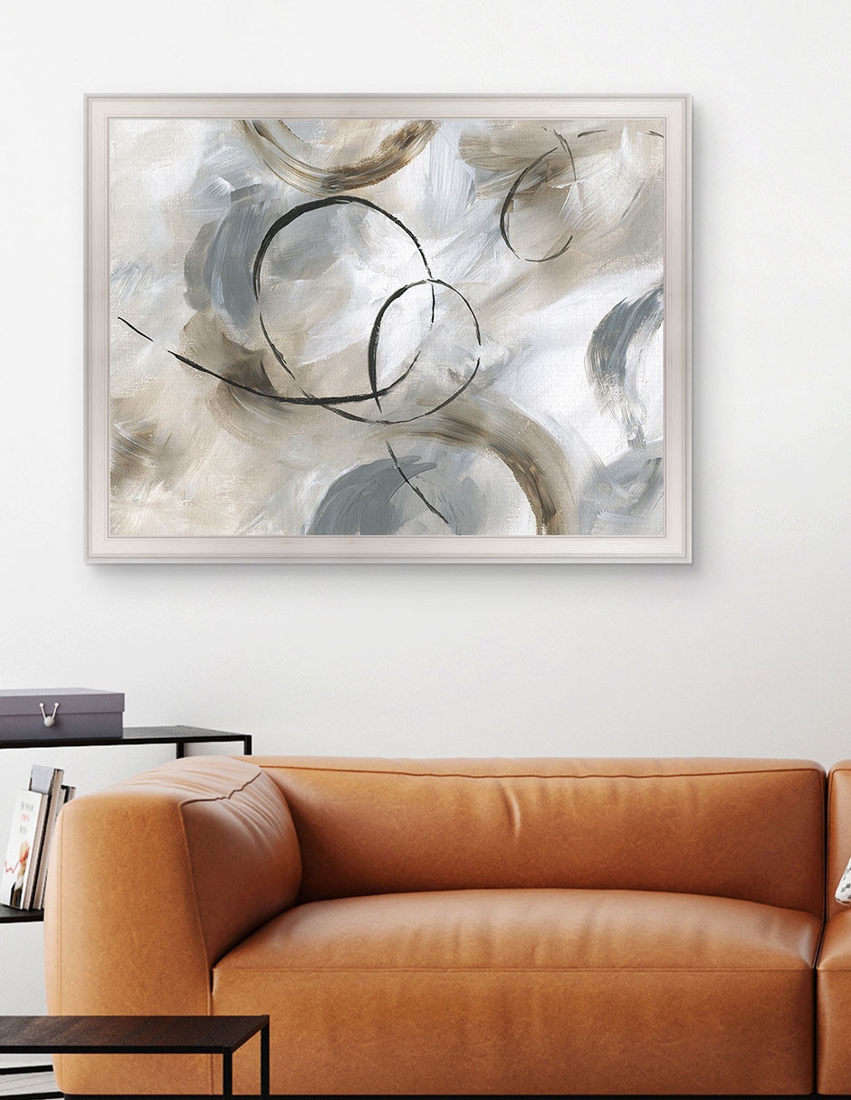 Cuadro decorativo Alegre de Nan técnica mixta 4