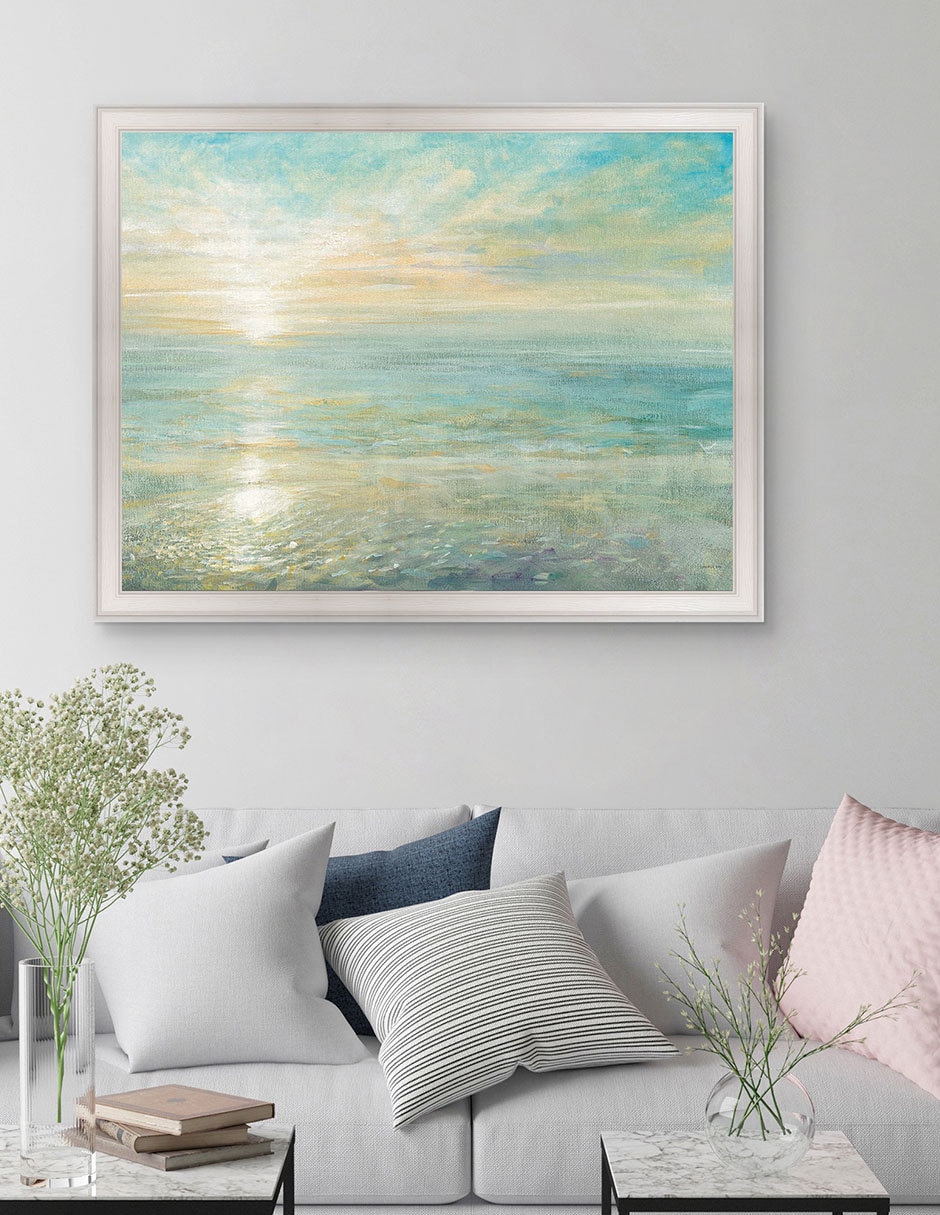 Cuadro decorativo Amanecer de Danhui Nai técnica mixta 2