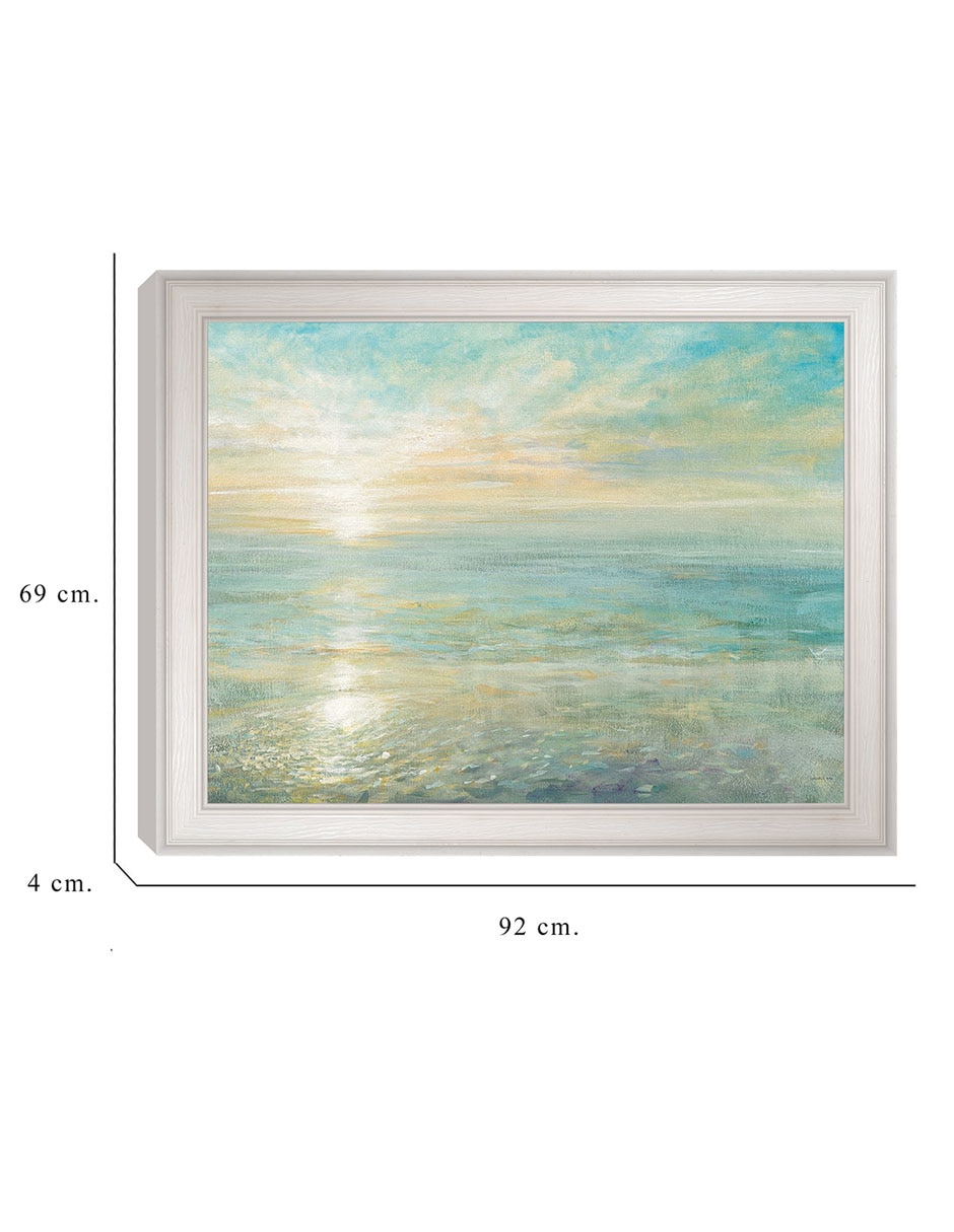Cuadro decorativo Amanecer de Danhui Nai técnica mixta 2