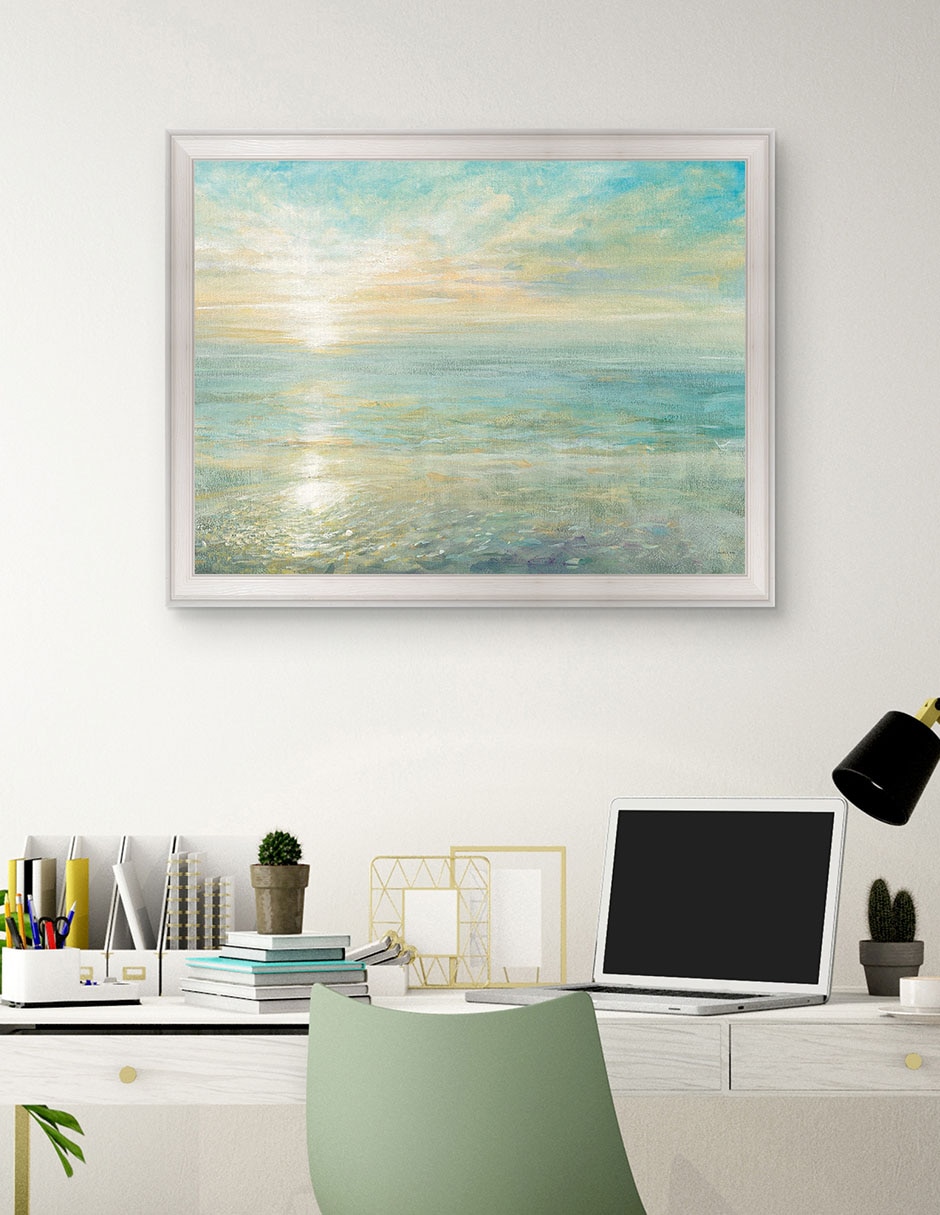 Cuadro decorativo Amanecer de Danhui Nai técnica mixta 4