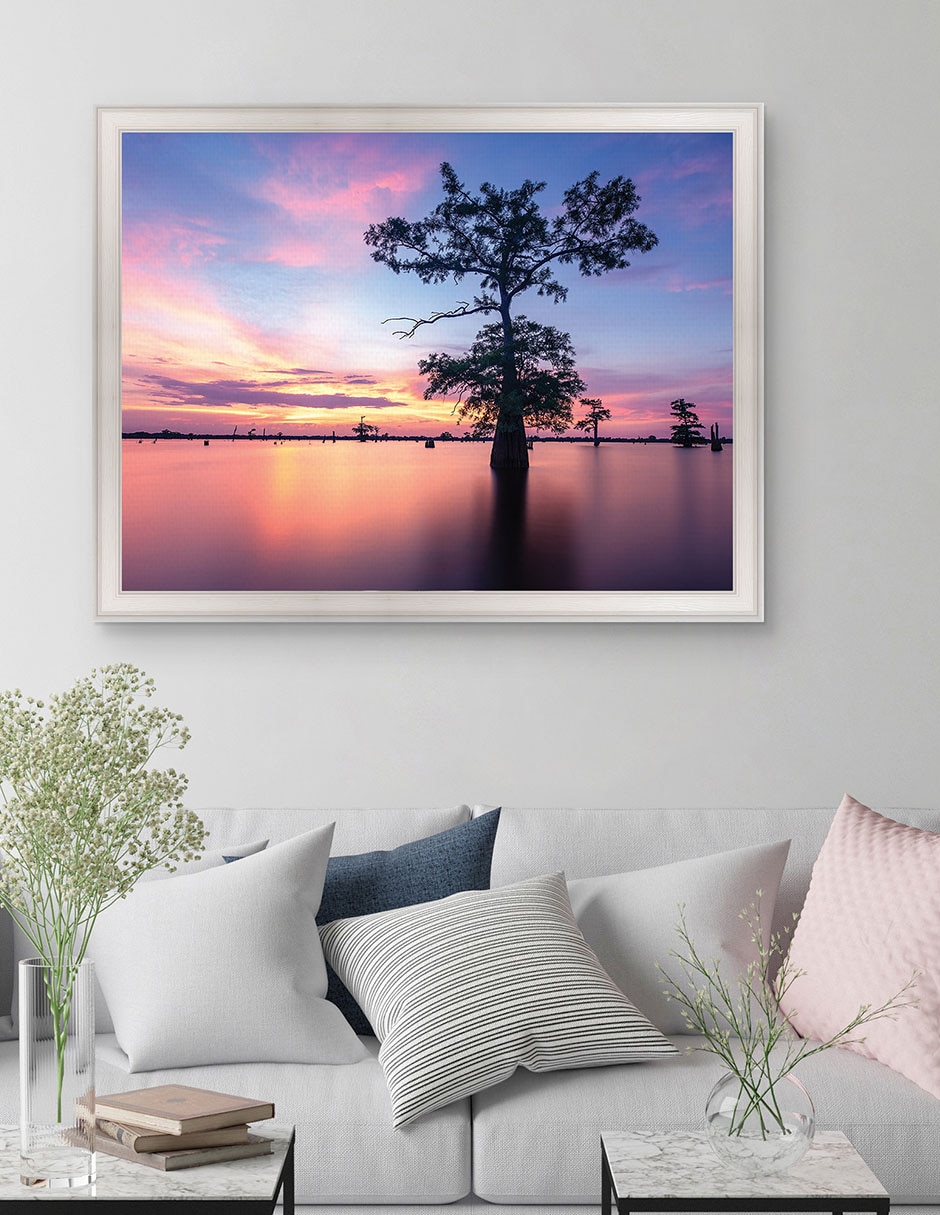 Cuadro decorativo Atardecer del solsticio de verano de Andy Crawford técnica mixta 2