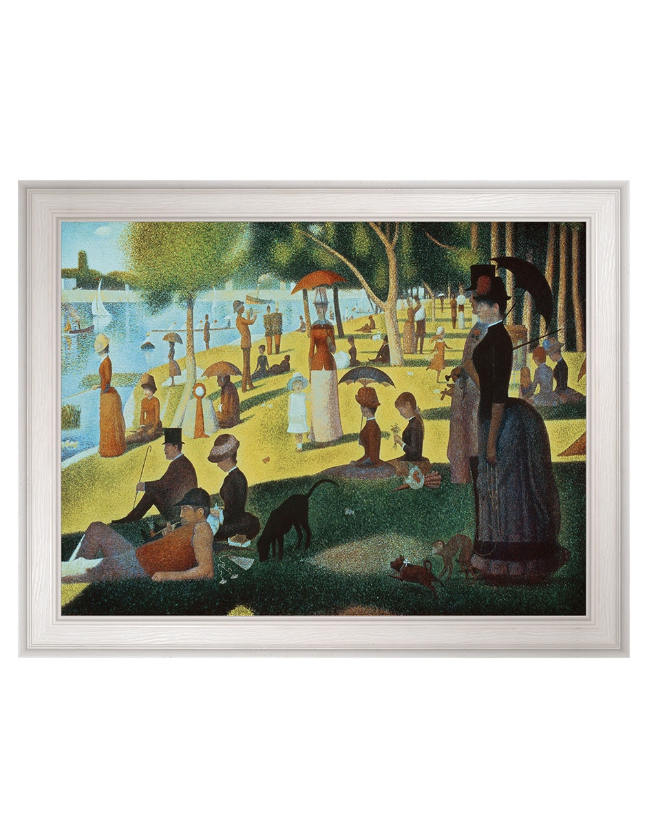 Cuadro decorativo Seurat – Tarde de domingo en la isla de Portfolio Arts Group técnica mixta