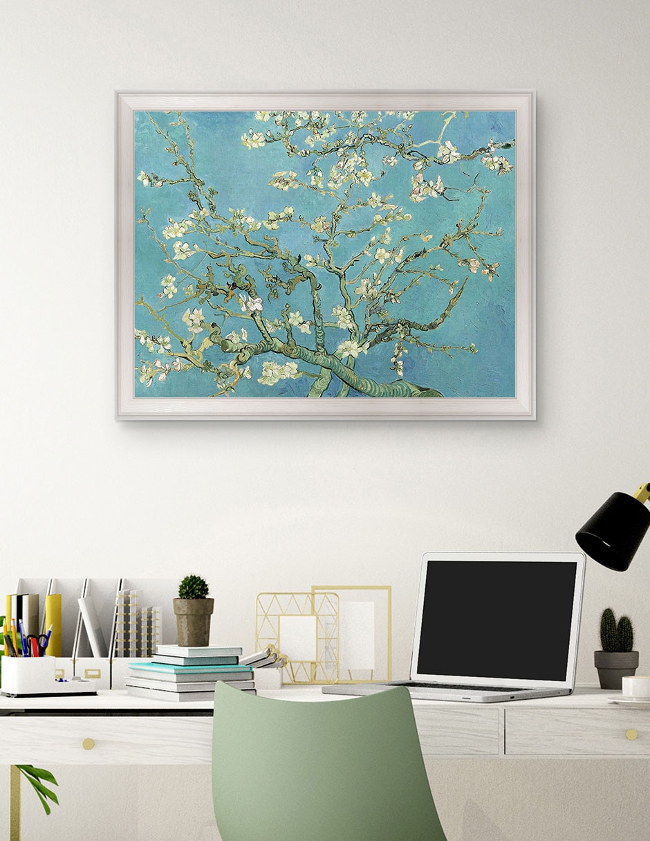Cuadro decorativo Almendros en flor, 1890 de Vincent Van Gogh técnica mixta 4