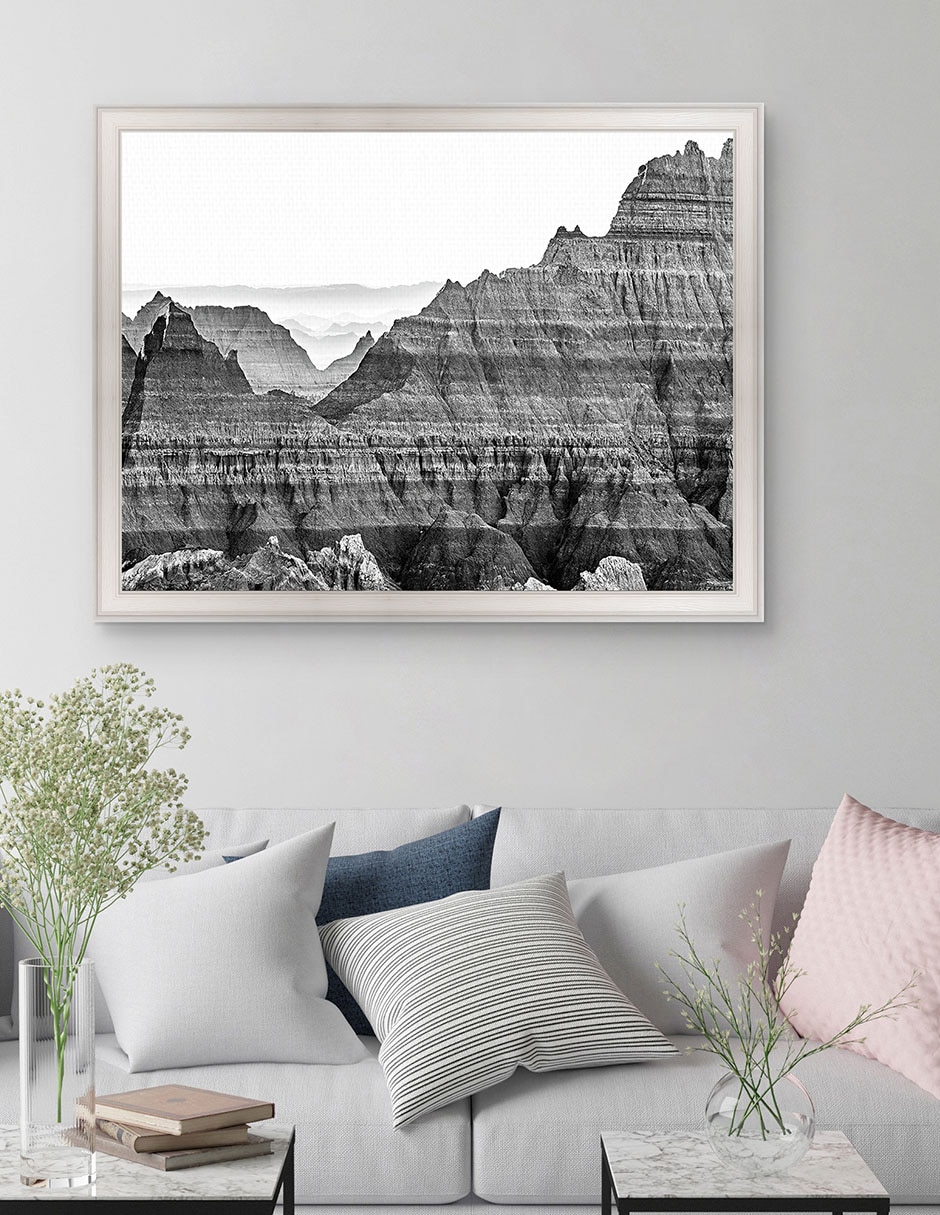 Cuadro decorativo Capas de tierras áridas de Andy Crawford técnica mixta 2
