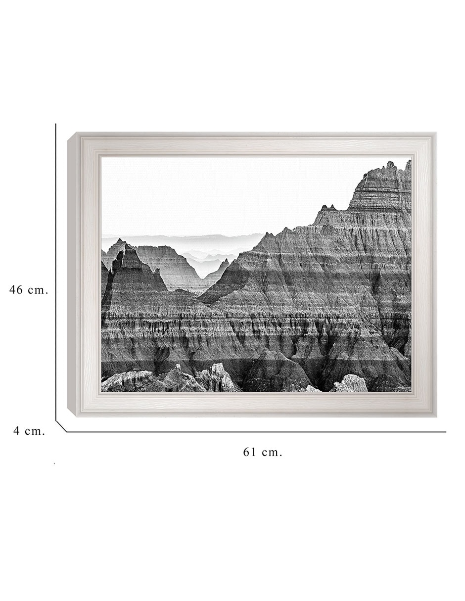 Cuadro decorativo Capas de tierras áridas de Andy Crawford técnica mixta 2
