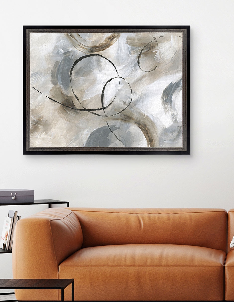Cuadro decorativo Alegre de Nan técnica mixta 5