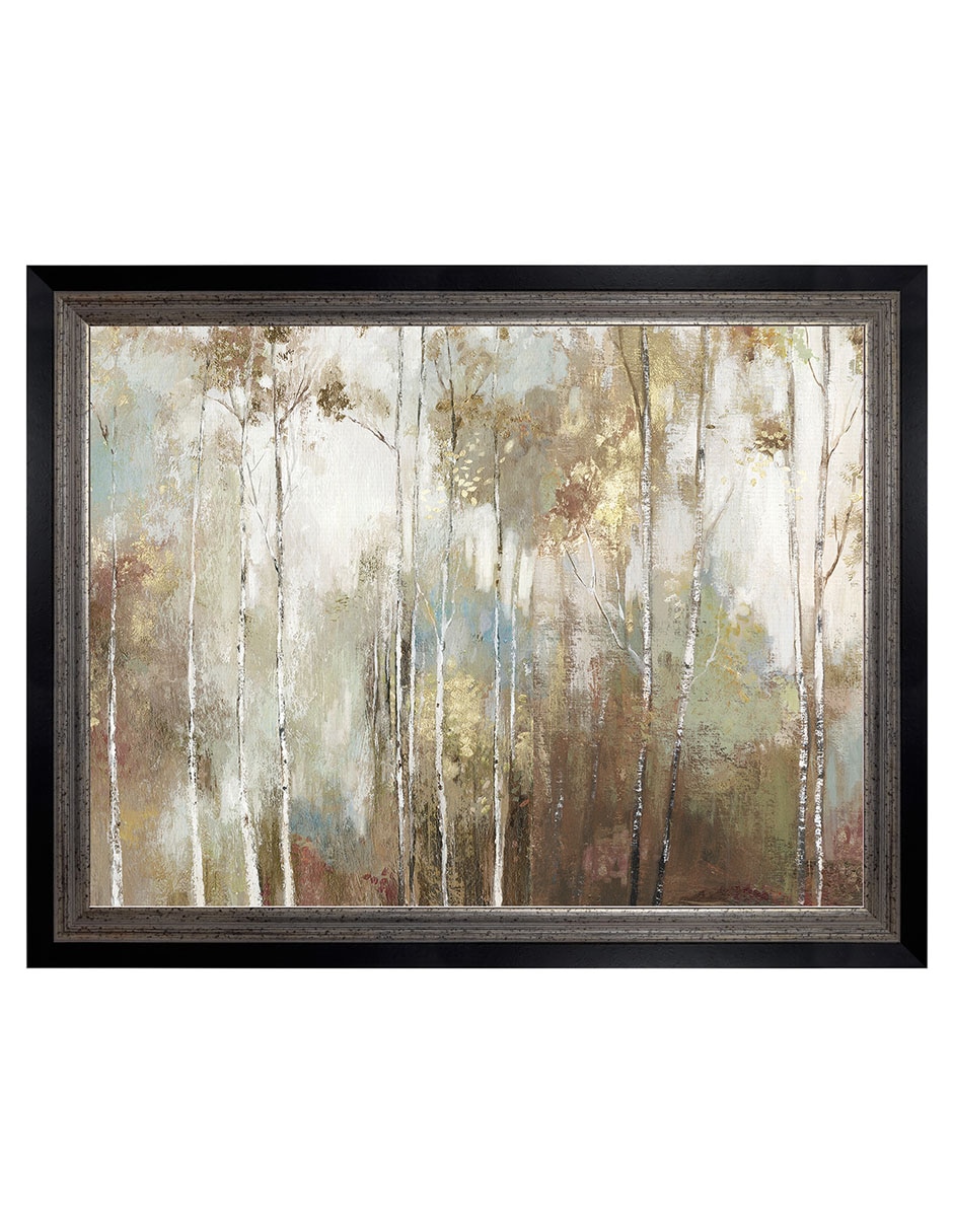 Cuadro decorativo Abedul fino III de Allison Pearce técnica mixta
