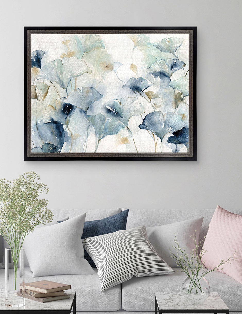 Cuadro decorativo Ginkgo en esplendor de Carol Robinson técnica mixta 2