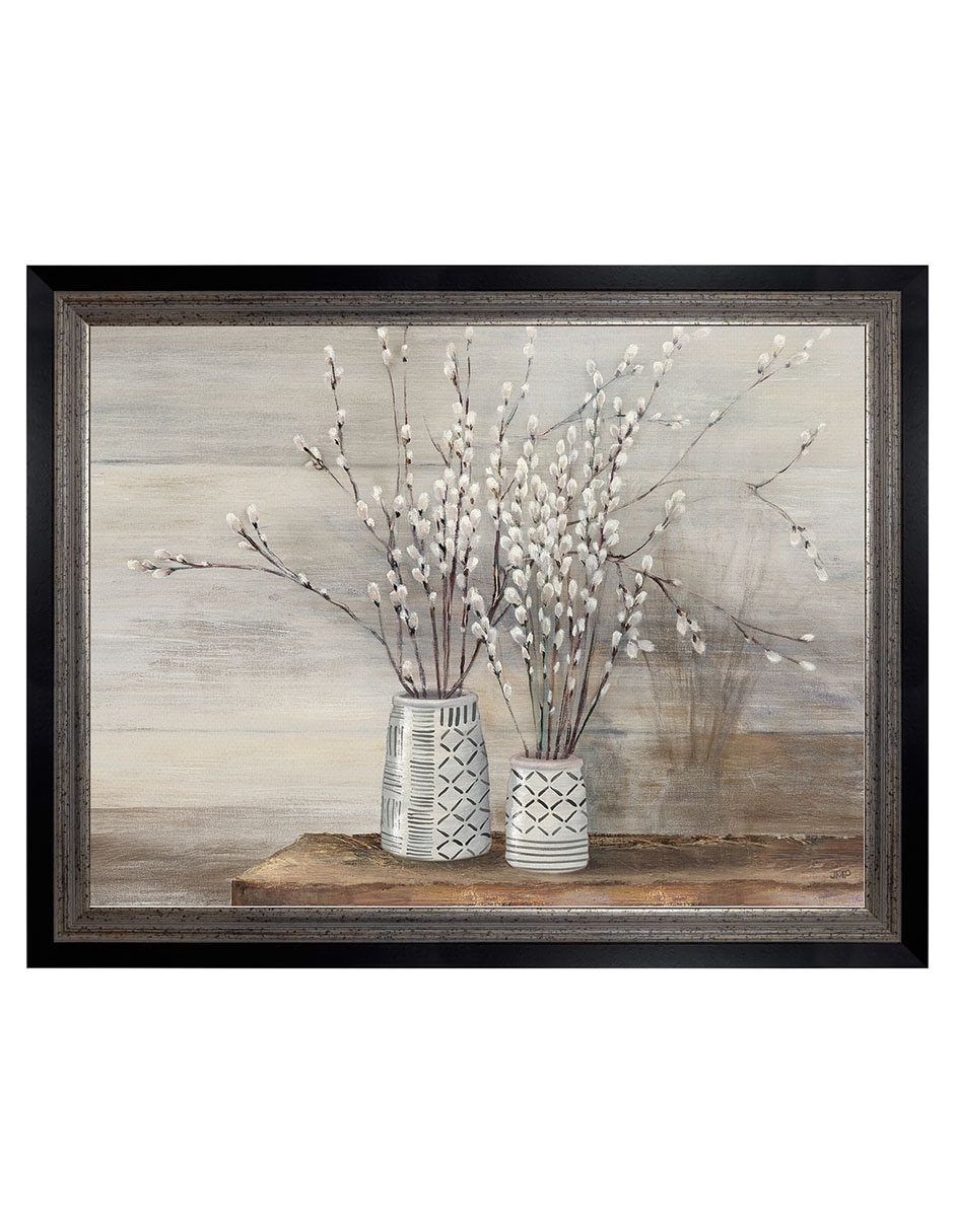 Cuadro decorativo Naturaleza muerta de mimbre gatuno con diseños de Julia Purinton técnica mixta Cuadro decorativo Naturaleza muerta de mimbre gatuno con diseños de Julia Purinton técnica mixta