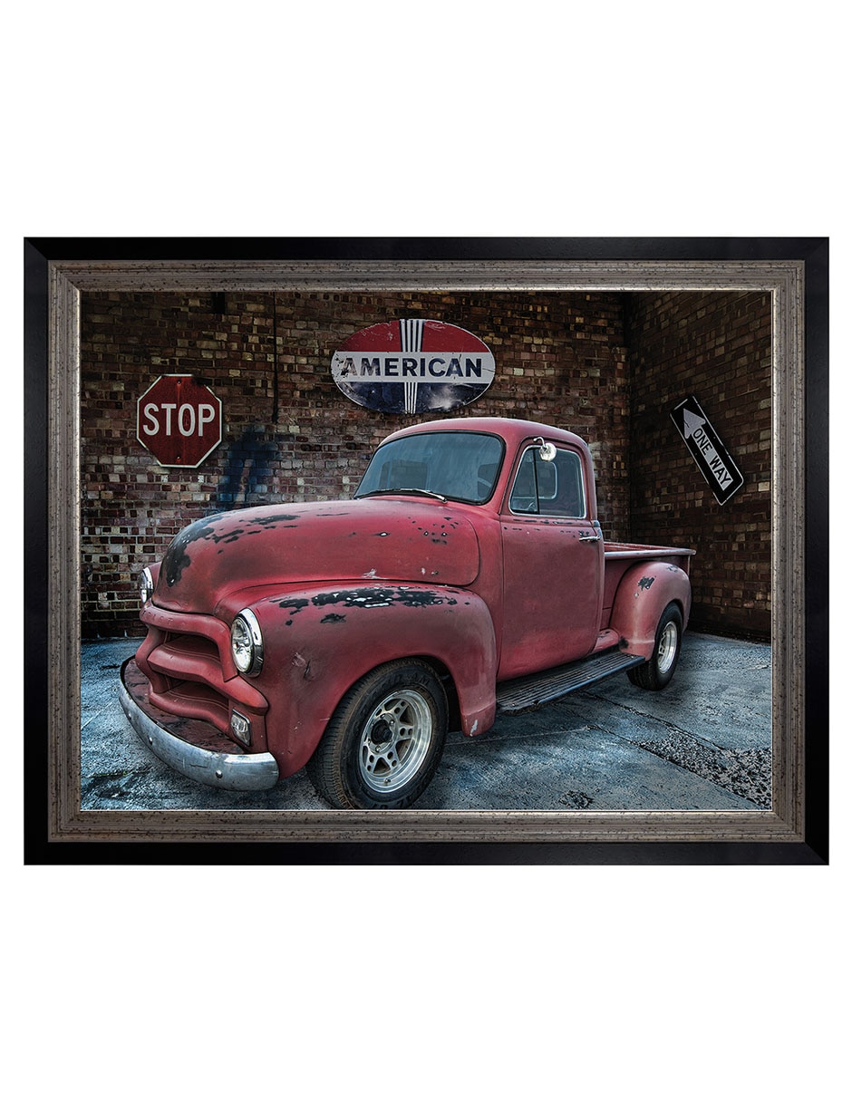 Cuadro decorativo Camioneta Chevrolet 1954 de Lori Hutchison técnica mixta Cuadro decorativo Camioneta Chevrolet 1954 de Lori Hutchison técnica mixta