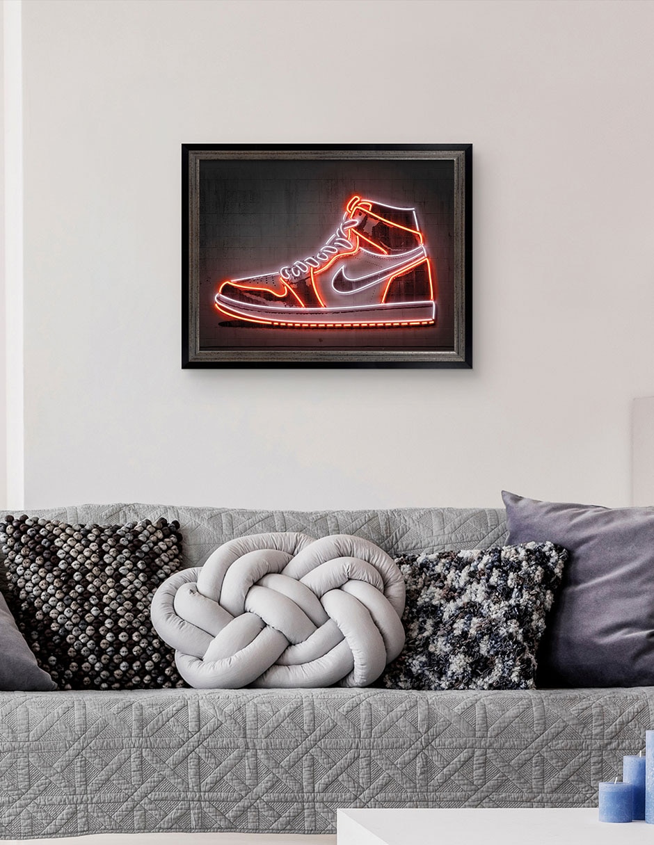 Cuadro decorativo Tenis de Octavian Mielu técnica mixta 2