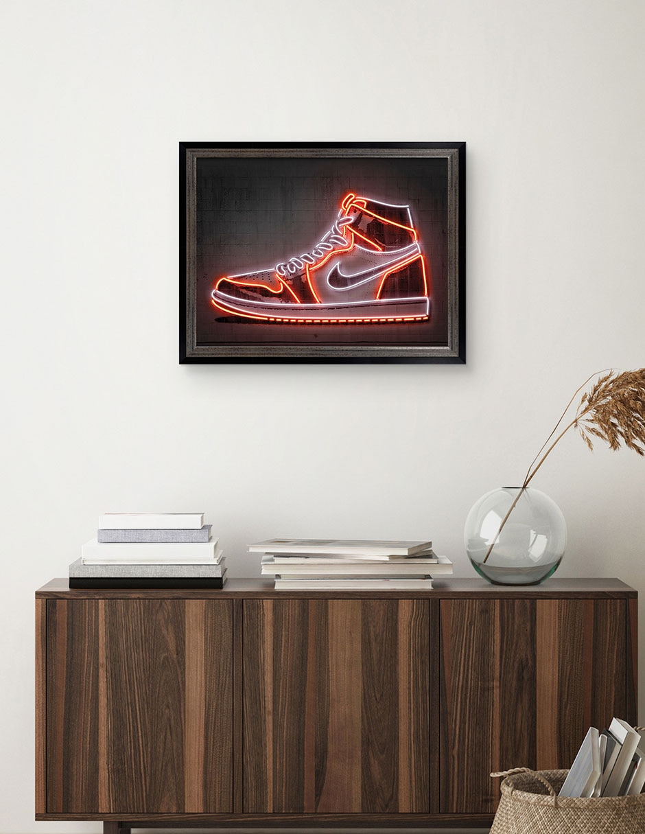 Cuadro decorativo Tenis de Octavian Mielu técnica mixta 3