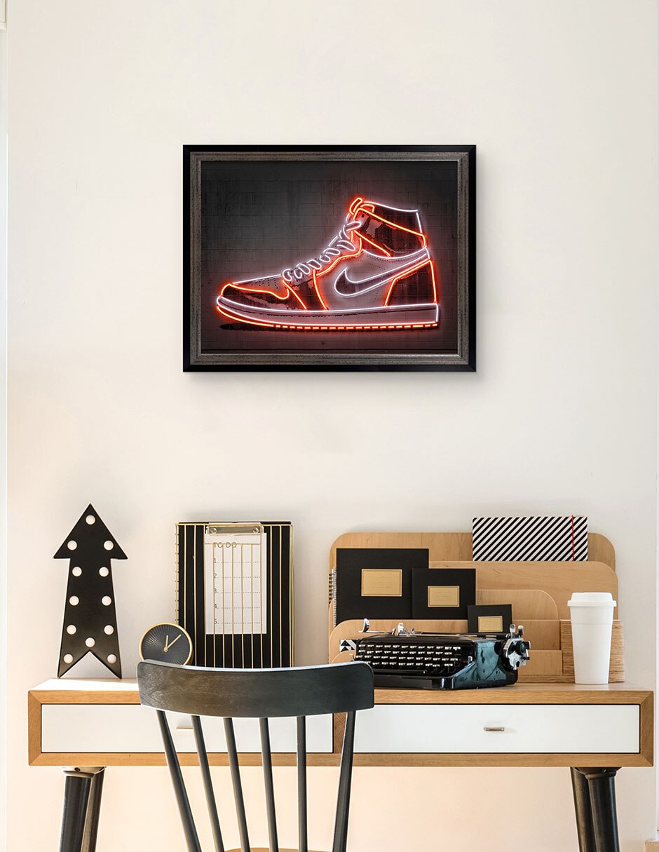 Cuadro decorativo Tenis de Octavian Mielu técnica mixta 4