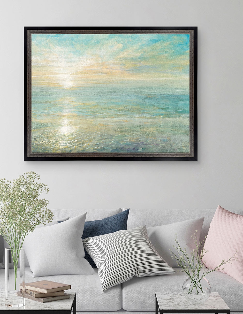 Cuadro decorativo Amanecer de Danhui Nai técnica mixta 2