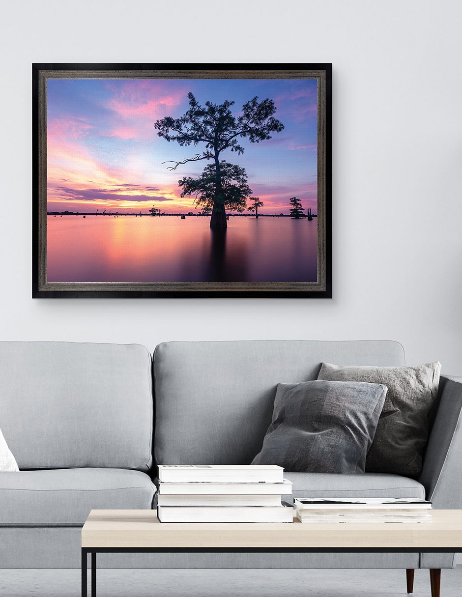 Cuadro decorativo Atardecer del solsticio de verano de Andy Crawford técnica mixta 2