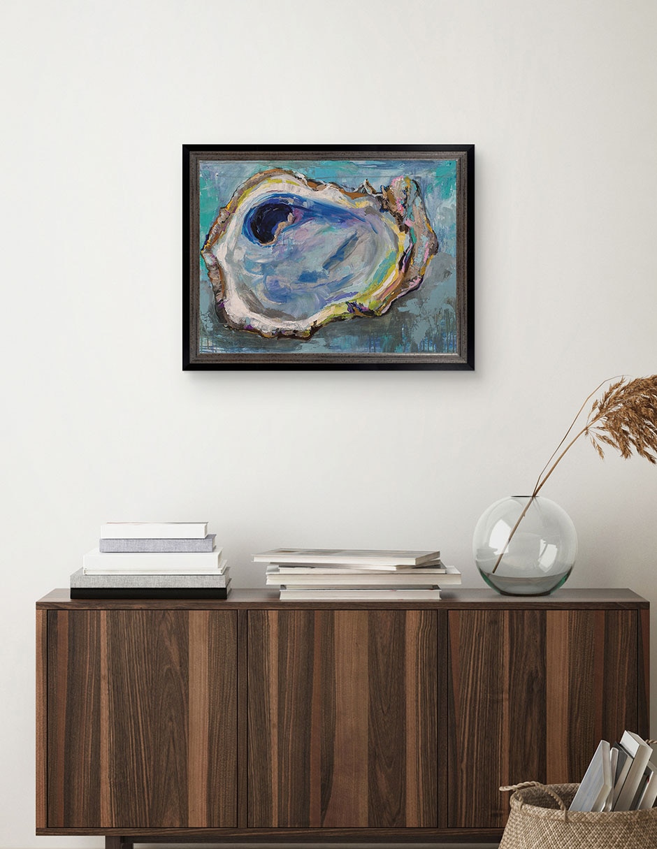 Cuadro decorativo Ostra II de Jeanette Vertentes técnica mixta 4