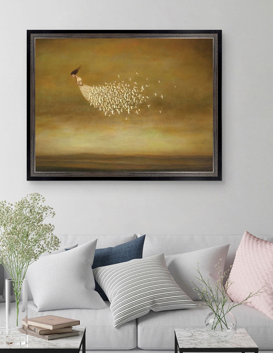 Cuadro decorativo Flujo sin límites de Duy Huynh técnica mixta 2