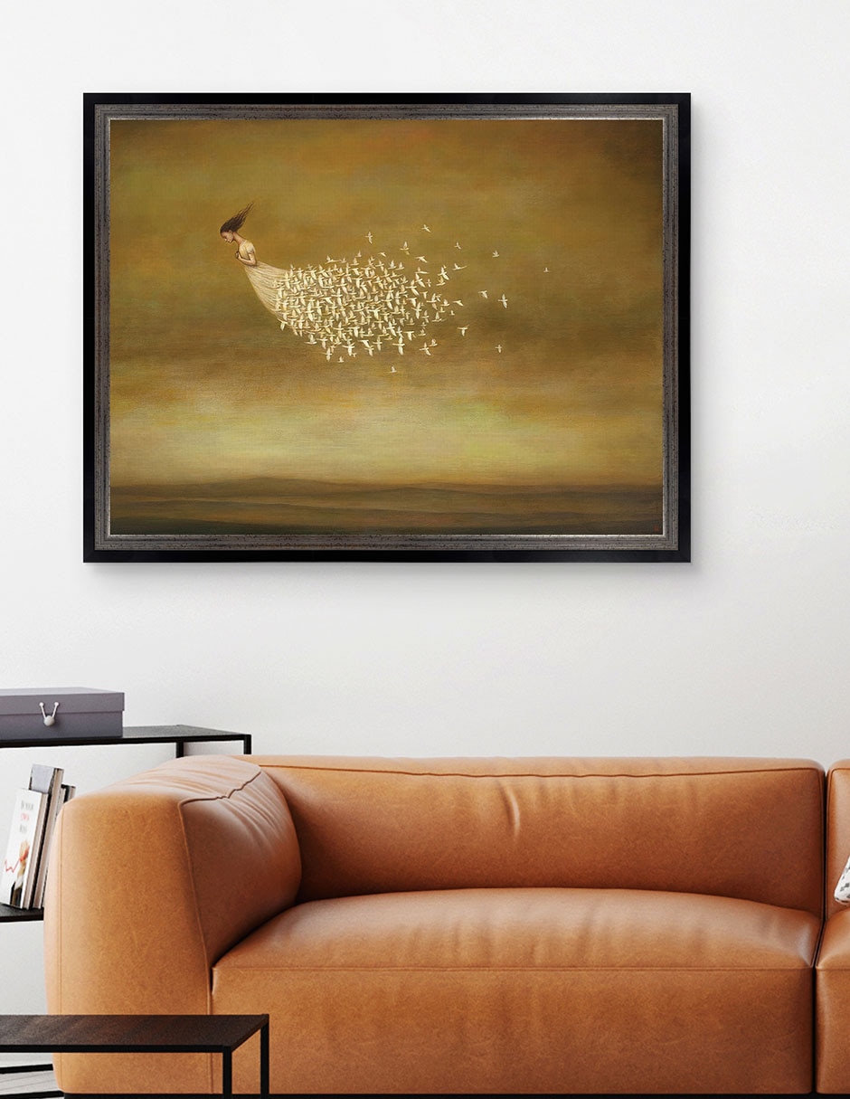Cuadro decorativo Flujo sin límites de Duy Huynh técnica mixta 4