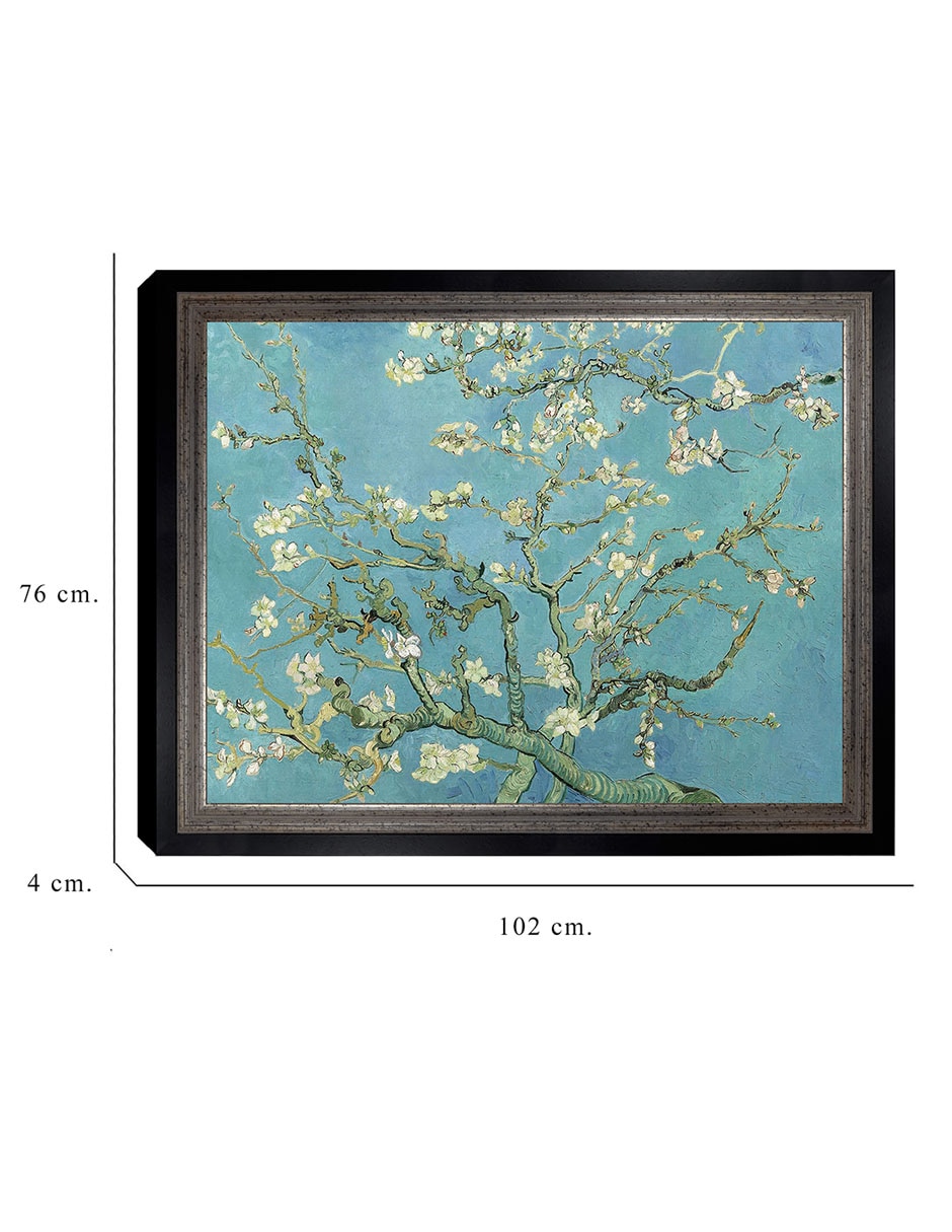 Cuadro decorativo Almendros en flor, 1890 de Vincent Van Gogh técnica mixta 6