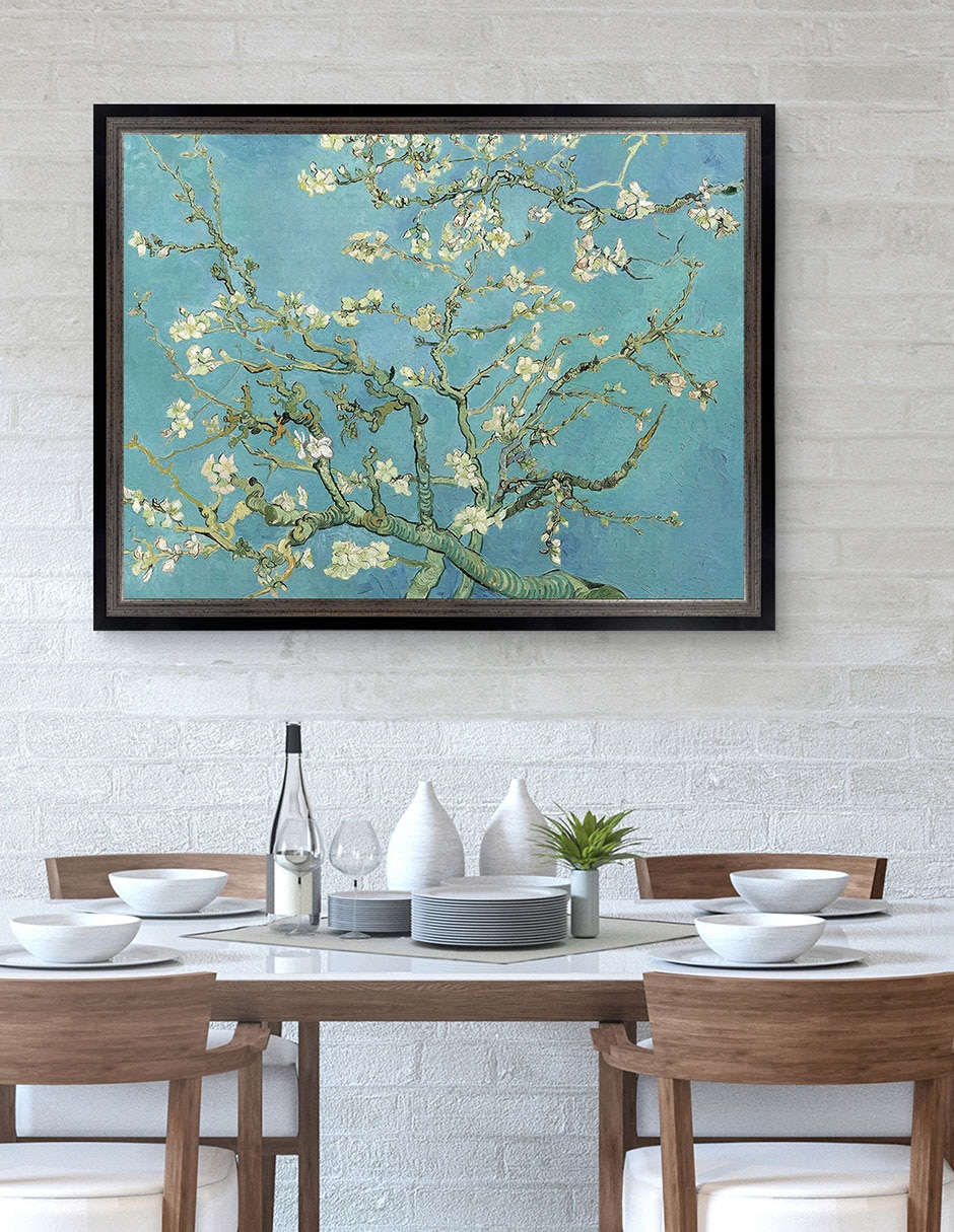 Cuadro decorativo Almendros en flor, 1890 de Vincent Van Gogh técnica mixta 3