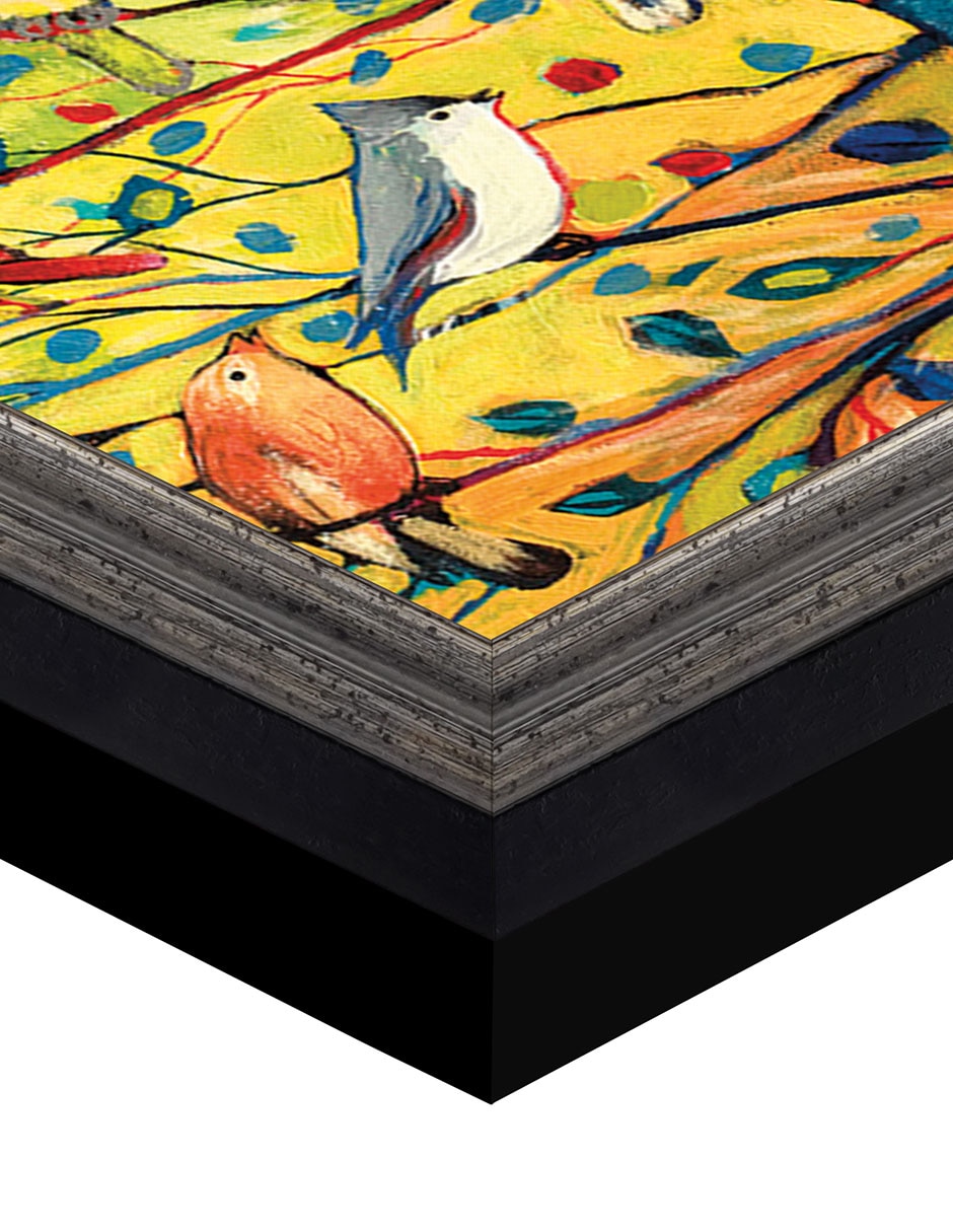Cuadro decorativo 27 aves de Jennifer Lommers técnica mixta 5