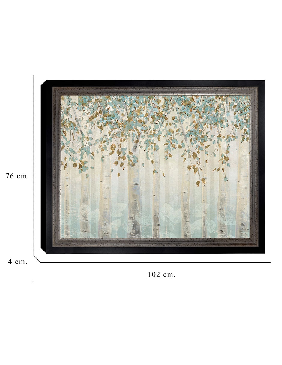 Cuadro decorativo Bosque de ensueño I de James Wiens técnica mixta 6