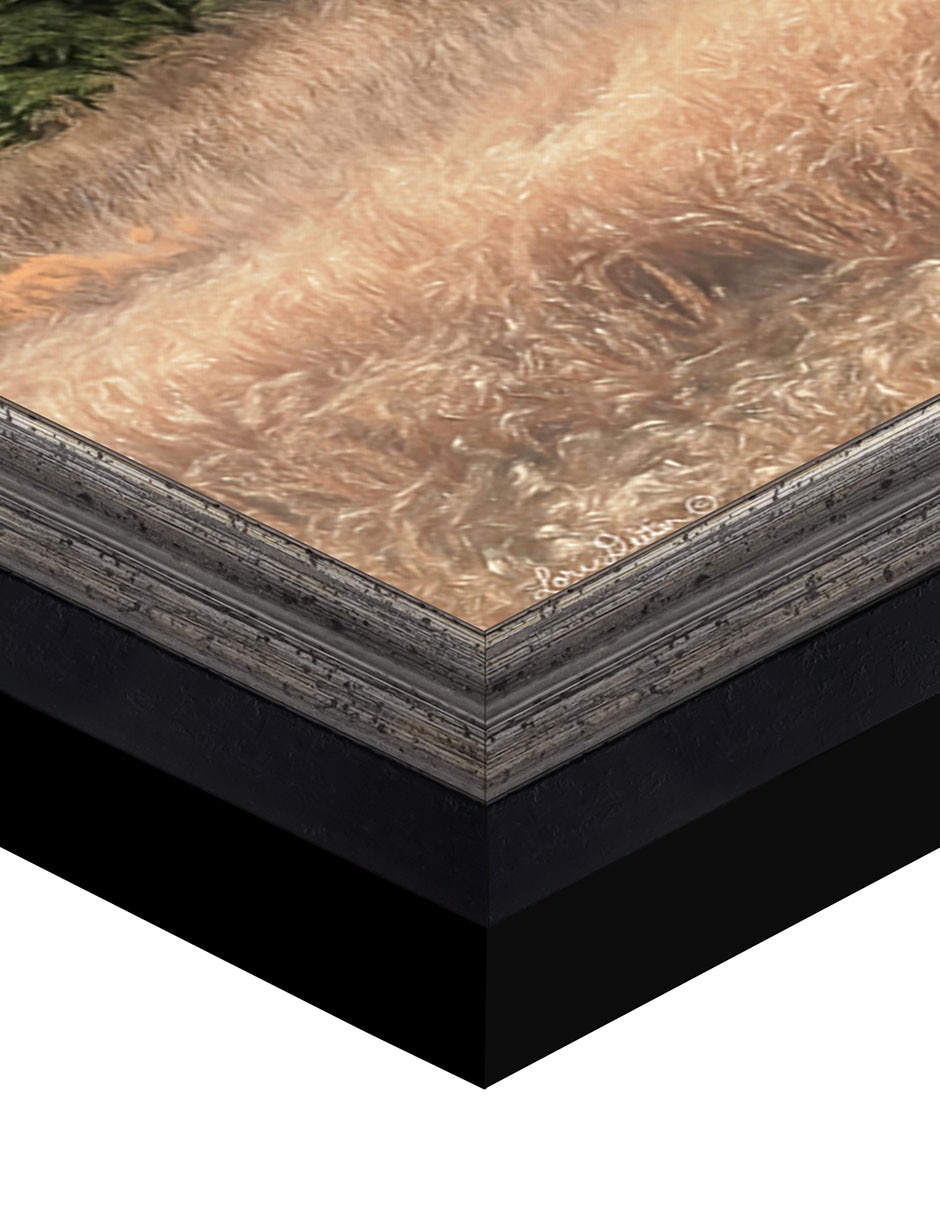 Cuadro decorativo Granja de la bahía Henderson de Lori Deiter técnica mixta 5