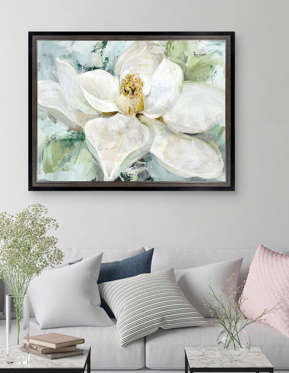 Cuadro decorativo Magnolia al amanecer de Studio Arts técnica mixta 3