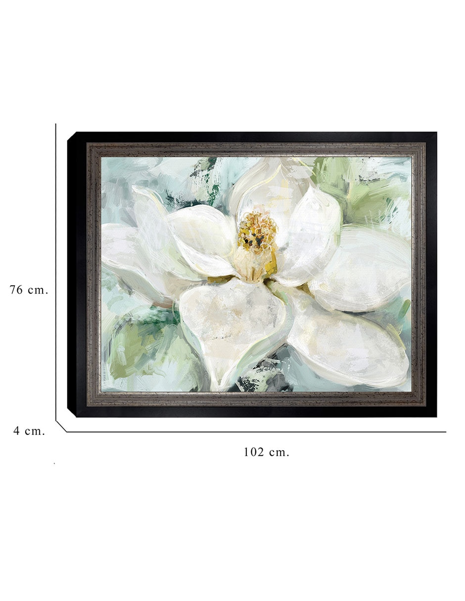 Cuadro decorativo Magnolia al amanecer de Studio Arts técnica mixta 2