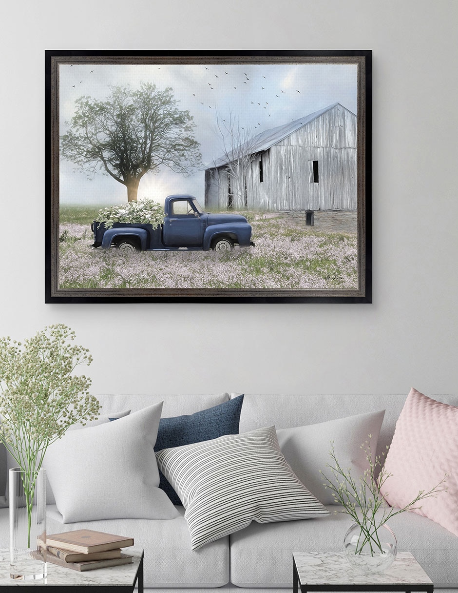 Cuadro decorativo El llamado eterno de las flores de Lori Deiter técnica mixta 2