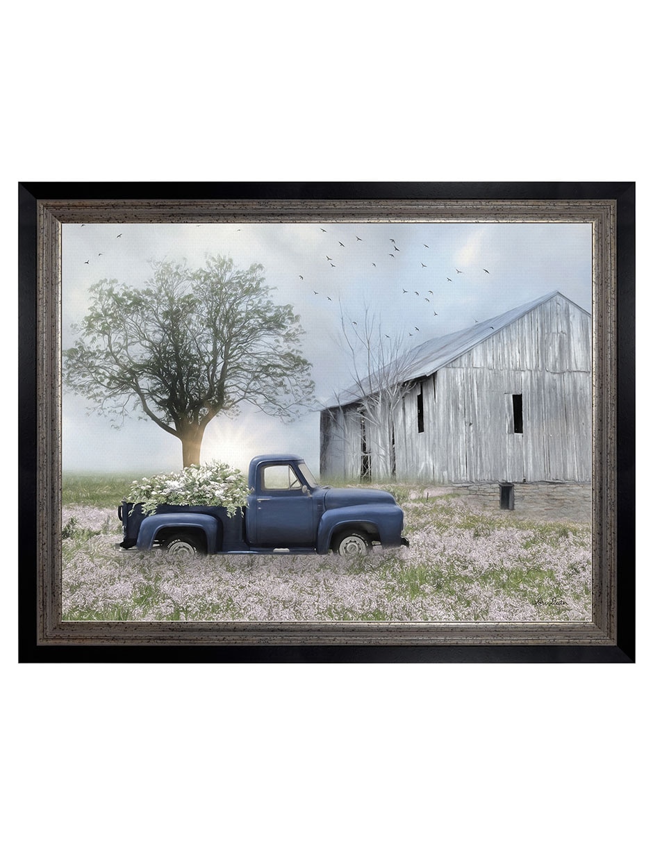 Cuadro decorativo El llamado eterno de las flores de Lori Deiter técnica mixta Cuadro decorativo El llamado eterno de las flores de Lori Deiter técnica mixta