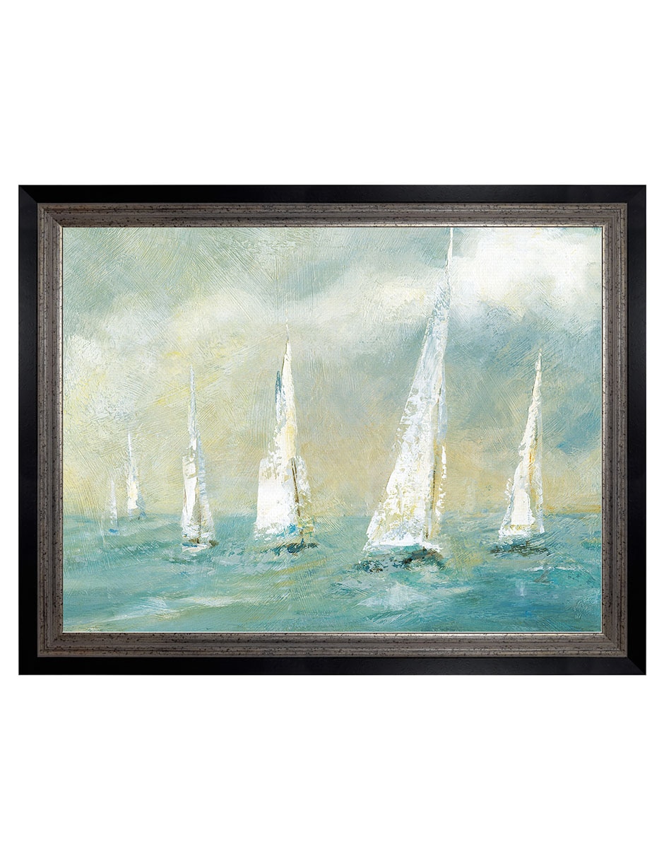 Cuadro decorativo Brisa marina de Carol Robinson técnica mixta Cuadro decorativo Brisa marina de Carol Robinson técnica mixta