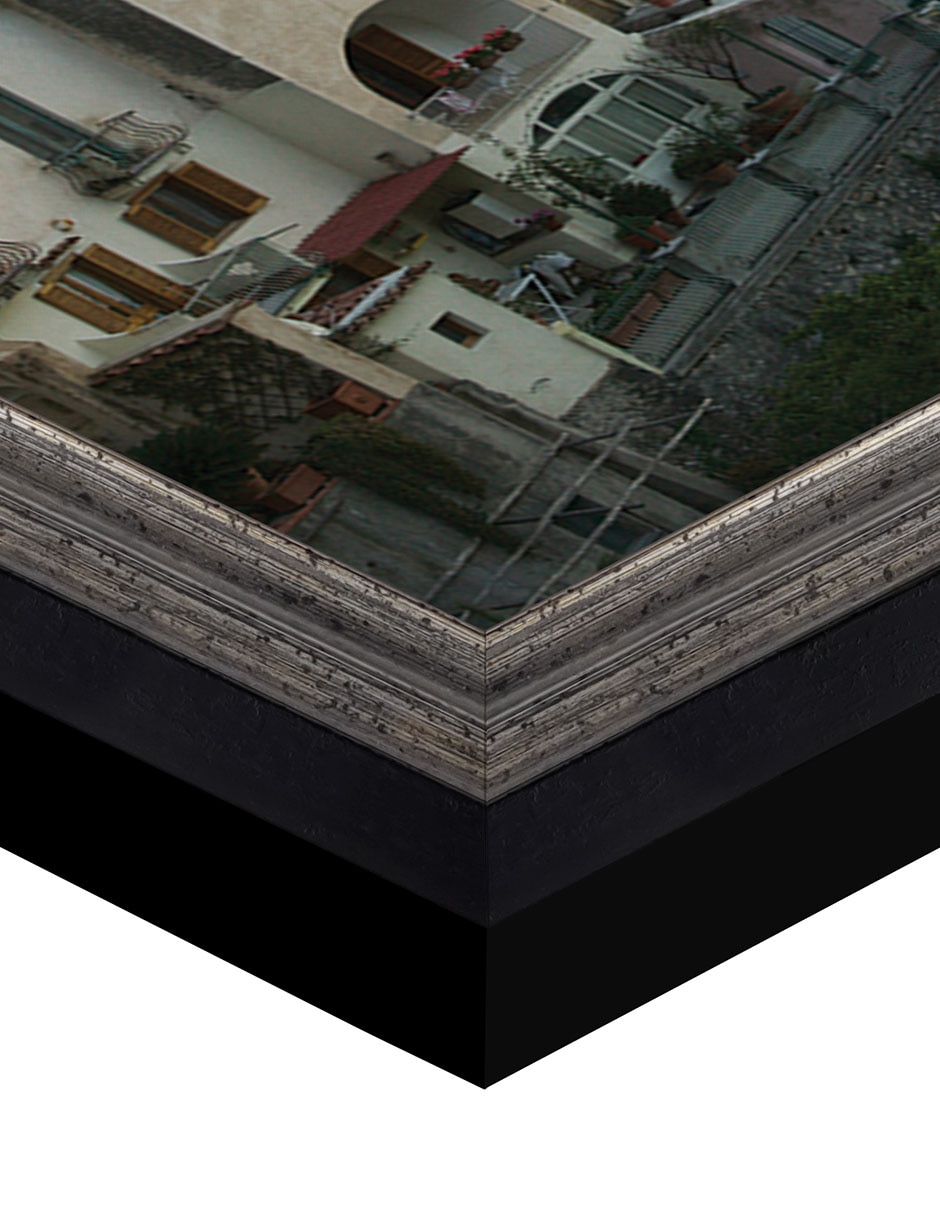 Cuadro decorativo Pueblo en la ladera de Campania de Panoramic Images técnica mixta 6